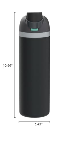 Owala FreeSip Insulated Stainless Steel Water Bottle with Straw, BPA-Free Sports Water Bottle, Great for Travel, 24 Oz, Camo Cool