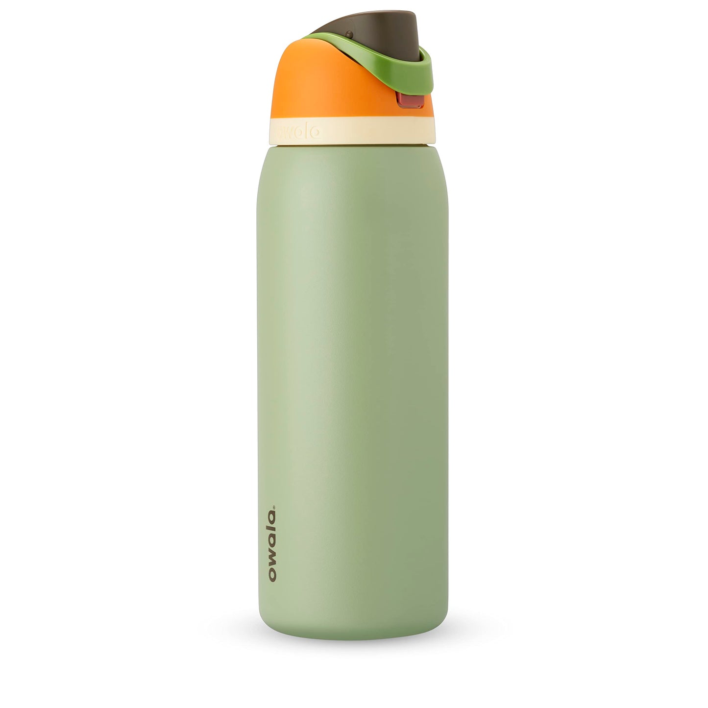 Owala FreeSip Insulated Stainless Steel Water Bottle with Straw, BPA-Free Sports Water Bottle, Great for Travel, 24 Oz, Camo Cool