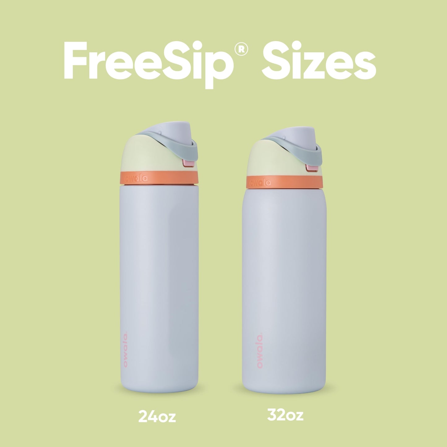 Owala FreeSip Insulated Stainless Steel Water Bottle with Straw, BPA-Free Sports Water Bottle, Great for Travel, 24 Oz, Camo Cool